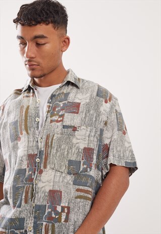 VINTAGE PATTERNED FESTIVAL SHIRT