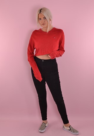 TOMMY HILFIGER CROPPED JUMPER GJ2104