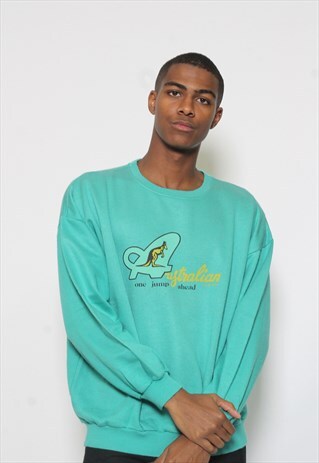 VINTAGE AUSTRALIAN LOGO SWEATSHIRT