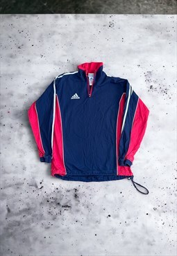 Vintage 90s Adidas Quarter Zip Pullover 
