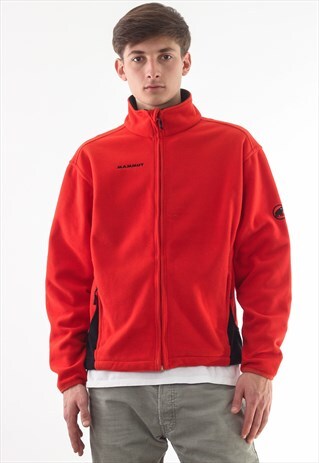 VINTAGE MAMMUT FULL ZIP JACKET ORANGE
