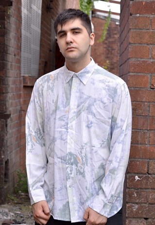VINTAGE PATTERNED LONG SLEEVE SHIRT