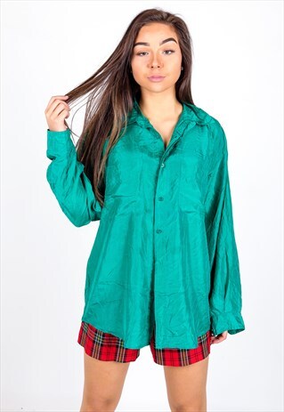 VINTAGE SILK SHIRT S1233