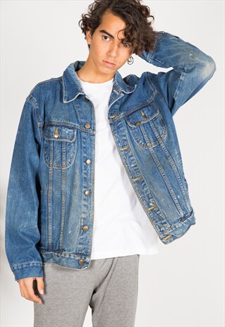 VINTAGE 80'S LEE DENIM JACKET / S1045
