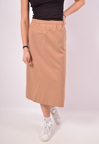 VINTAGE PENDLETON SKIRT BROWN