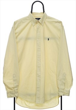 Vintage Polo Ralph Lauren Pastel Yellow Shirt