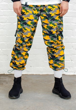 OVERSIZED UTILITY STREETWEAR COMBAT TROUSER