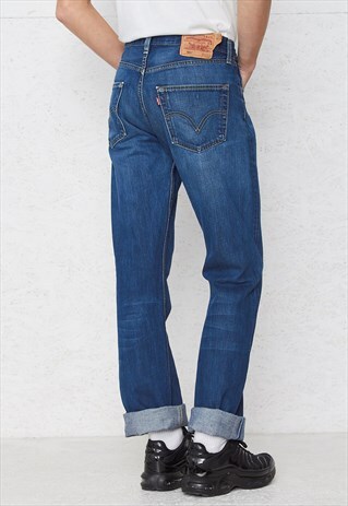 VINTAGE BLUE LEVI'S 501 FIT DENIM JEANS