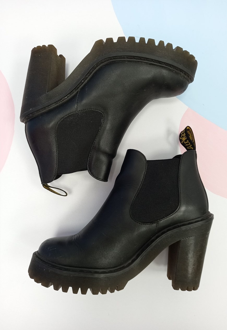 Hurston leather hot sale heeled chelsea boots