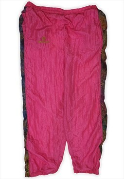 Vintage Sergio Tacchini Pink Shell Tracksuit Bottoms Mens