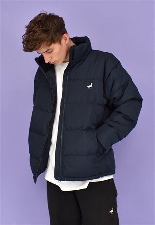 G&G UNISEX NAVY GOOSE PUFFER