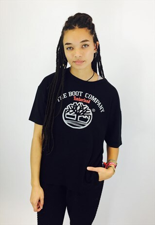 TIMBERLAND BLACK T SHIRT