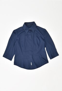 Vintage Valentino Shirt Navy Blue