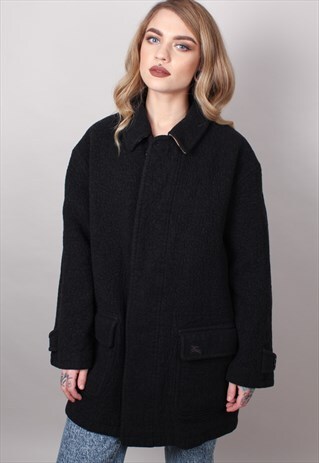 VINTAGE BURBERRY PRORSUM LAMBS WOOL COAT ASM2012