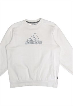 Y2K Adidas Big Logo Sweatshirt Size Medium