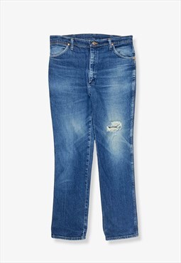 Vintage wrangler distressed straight leg jeans BV13135