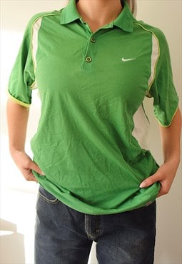 Vintage 90s Nike Football Shirt Green