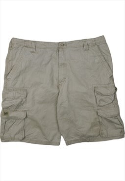 Vintage 90's Lee Shorts Cargo Pockets Beige