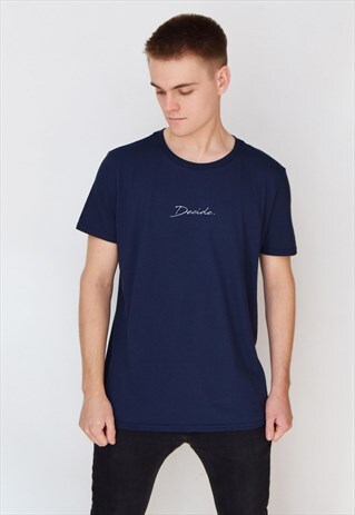 NAVY DECIDE T-SHIRT