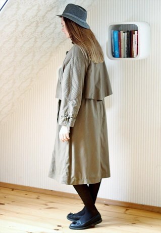 KHAKI WINTER PARKA COAT