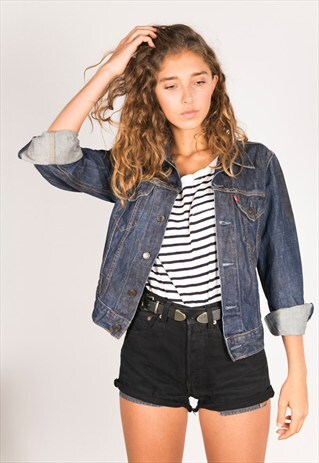 VINTAGE 80S LEVI'S DENIM JACKET / R083