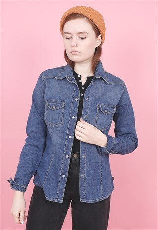 VINTAGE MUSTANG DENIM SHIRT /R12387