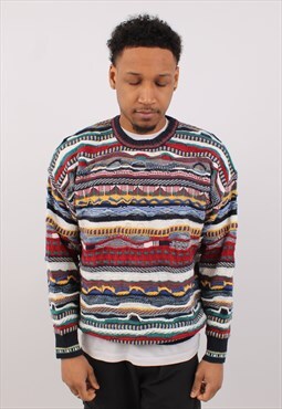 Vintage Men's Florence Tricot Coogi Style Crew Neck Sweater