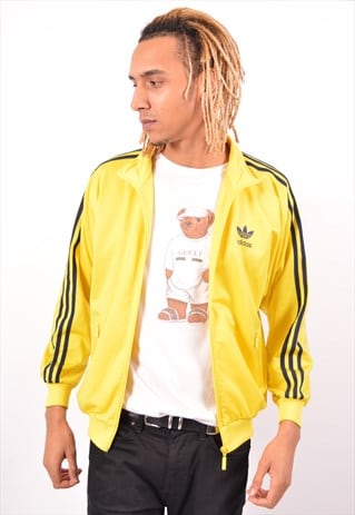 yellow track jacket adidas