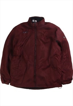 Vintage 90's K Swiss Puffer Jacket Sherpa Lined Full Zip Up