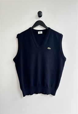 Vintage Lacoste Sleeveless Sweater Vest Jumper