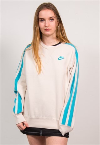 NIKE 90'S CREAM SWEATSHIRT