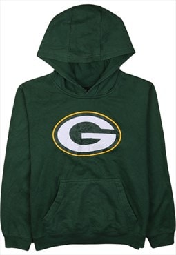 Vintage 90's NFL Hoodie Green Bay Packers Pullover Green