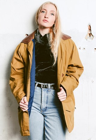 VINTAGE 80S OVERSIZED UTILITY JACKET