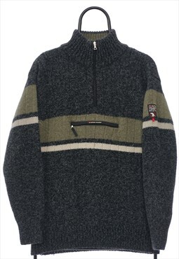Vintage Cape Horn Grey Knitted Jumper Womens