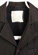 VINTAGE STUSSY INSULATED JACKET BLAZER BLACK