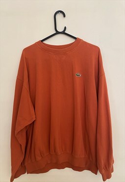 Vintage 90'S Lacoste Sweatshirt. Sweater.
