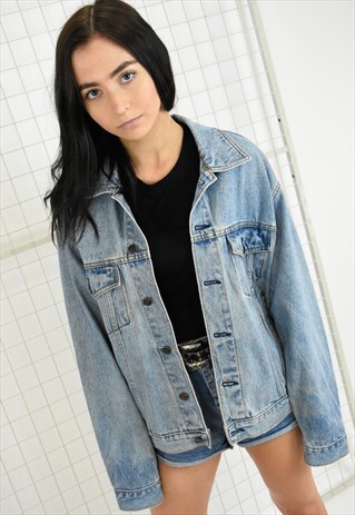 HARD ROCK CAFE CHICAGO DENIM JACKET