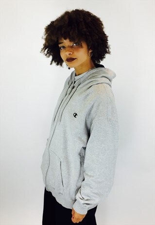 CHAMPION OVERSIZED ZIP UP HOODIE