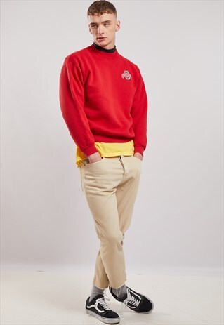 VINTAGE OHIO STATE HIGH NECK SWEATSHIRT