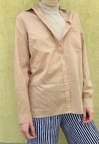 70S LIGHT CREAM SHIRT