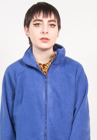 COLUMBIA VINTAGE 90'S BLUE FLEECE JACKET