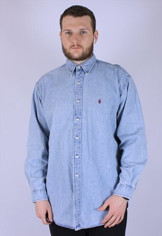 JEANS POLO RALPH LAURENT RARE SHIRT MEN
