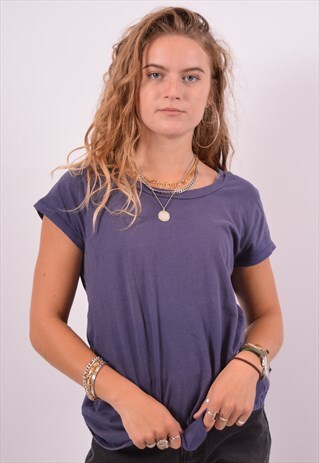 VINTAGE FARHI T-SHIRT TOP NAVY BLUE