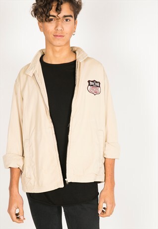 LAST UNIT SALE / VINTAGE 80S LEE PATCHED DENIM JACKET