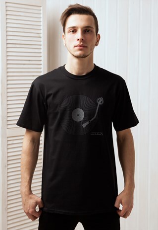 DJ SHIRT - KEEP IT VINYL: MINIMAL - MINIMALIST STYLE RETRO