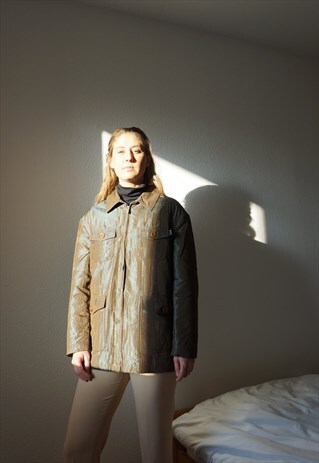 GIANFRANCO FERRE HOLOGRAPHIC JACKET S
