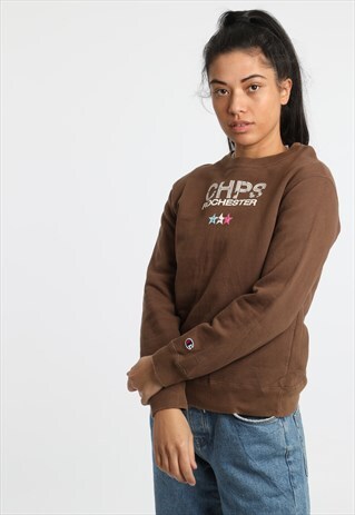 90S CHAMPION PRINT SWEATSHIRT