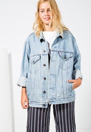 VINTAGE 80S LEVI'S DENIM JACKET / 0004 / 404