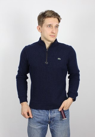 VINTAGE LACOSTE MENS JUMPER SWETER