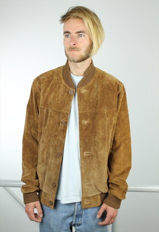 VINTAGE SUEDE LEATHER JACKET